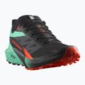 Scarpe da corsa da uomo Salomon Sense Ride 5 nero/bay/ciliegia pomodoro 8