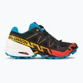 Salomon Speedcross 6 nero/bianco/transcend blue scarpe da corsa da uomo 2