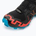 Salomon Speedcross 6 nero/bianco/transcend blue scarpe da corsa da uomo 9