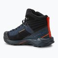 Scarpe da trekking da uomo Salomon X Ultra Alpine MID GTX blu notte/nero/arancio rosso 3