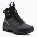 Scarpe da trekking da uomo Salomon Crosstrak Powder WP asfalto/nero/pelle di squalo