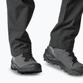Scarpe da trekking da uomo Salomon Crosstrak Powder WP asfalto/nero/pelle di squalo 8