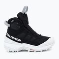 Salomon Crossrak Powder WP scarpe da trekking da uomo nero/nero/bianco 2