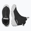 Salomon Crossrak Powder WP scarpe da trekking da uomo nero/nero/bianco 13