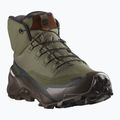 Salomon Cross Hike Tracker GTX, scarponi da trekking da uomo verde/marrone terra 9