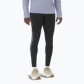 Leggings da corsa Salomon Sense Aero Stow nero intenso da uomo