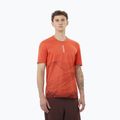 Maglietta da corsa da uomo Salomon S/Lab Ultra Tee Aop burnt sienna