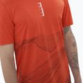 Maglietta da corsa da uomo Salomon S/Lab Ultra Tee Aop burnt sienna 3