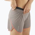 Pantaloncini da corsa Salomon Sense Aero 5" da donna in ferro/fiamma di neon 3