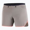 Pantaloncini da corsa Salomon Sense Aero 5" da donna in ferro/fiamma di neon 6