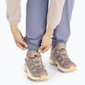 Pantaloni da trekking da donna Salomon Wayfarer Ease blu granito 5