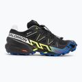 Salomon Speedcross 6 Gtx Fan Fuoco nero/surf the web/giallo sicurezza uomini scarpe da corsa 2