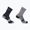 Salomon Evasion Crew 2 paia di calzini blue nights/monument