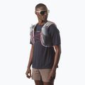 Salomon Advance Skin 12 gilet da corsa castelrock/alloy/fiamma di neon 3