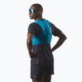 Salomon Active Skin 4 Set gilet da corsa blu danubio/blu curacao 3