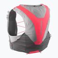 Gilet da corsa Salomon ADV SKIN 5 Set castelrock/alloy/neon flame 2