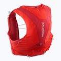 Gilet da corsa Salomon ADV SKIN 5 Set flame scarlet/haute red 2