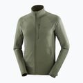 Felpa da trekking uomo Salomon Essential Lightwarm Full Zip grape leaf 7