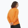 Felpa da trekking Salomon Lightwarm Full Zip da uomo in curcuma 2