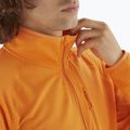 Felpa da trekking Salomon Lightwarm Full Zip da uomo in curcuma 3