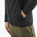 Giacca da trekking da uomo Salomon Sntial Lightwarm Hybrid nero profondo 6