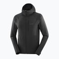 Giacca da trekking da uomo Salomon Sntial Lightwarm Hybrid nero profondo 8