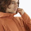 Felpa Salomon Sntial Lightwarm Hybrid sierra trekking da uomo 4