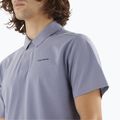 Maglietta Salomon Trackline Polo uomo blu granito 3