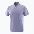 Maglietta Salomon Trackline Polo uomo blu granito 7