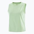 Salomon Trackline Tank - Maglietta donna schiuma di mare 7