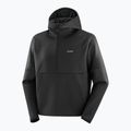 Felpa con cappuccio Salomon SHKout Half Zip Uomo nero profondo 6