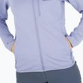 Giacca trekking donna Salomon Lightwarm Full Zip blu granito 4