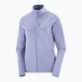 Giacca trekking donna Salomon Lightwarm Full Zip blu granito 6
