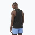 Canotta da running da uomo Salomon Shakeout Core Tank nero profondo 2