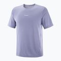 Maglietta da corsa Salomon SHAKEout Core blu granito da uomo 4