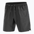 Pantaloncini da corsa Salomon SHAKEout Core 7" No Liner nero profondo da uomo 6