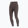 Leggings da corsa da donna Salomon SHAKEout Bliss 25" coffee bean 8