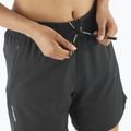 Pantaloncini da corsa da donna Salomon SHAKEout Core 6” nero profondo 3