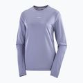 Salomon SHAKEout Core blu granito, manica lunga da corsa, donna 4