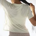 Maglietta da corsa Salomon SHAKEout Air Crop SS Tee icicle da donna 3