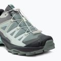 Scarpe da trekking da donna Salomon X Ultra 360 green milieu/urban chic/clearly aqua 7