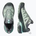 Scarpe da trekking da donna Salomon X Ultra 360 green milieu/urban chic/clearly aqua 5