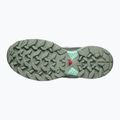 Scarpe da trekking da donna Salomon X Ultra 360 green milieu/urban chic/clearly aqua 6