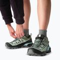 Scarpe da trekking da donna Salomon X Ultra 360 GTX Sedona salvia/nero/schiuma di mare 7