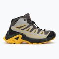 Scarpe da trekking per bambini Salomon X Ultra Mid GTX castlerock/black/spicy/mustard 2