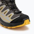 Scarpe da trekking per bambini Salomon X Ultra Mid GTX castlerock/black/spicy/mustard 7