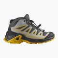 Scarpe da trekking per bambini Salomon X Ultra Mid GTX castlerock/black/spicy/mustard 8