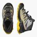 Scarpe da trekking per bambini Salomon X Ultra Mid GTX castlerock/black/spicy/mustard 12