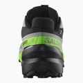 Scarpe da corsa da uomo Salomon Speedcross 6 GTX black/alloy/green gecko 5