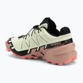 Scarpe da corsa da donna Salomon Speedcross 6 GTX lime cream/mahogany rose/black 3